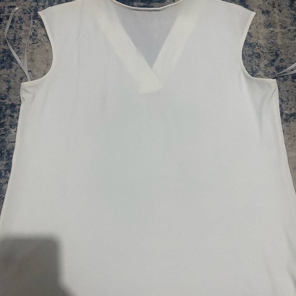 white used once
